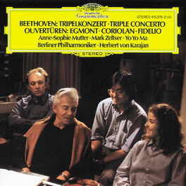 Album cover of Beethoven: Triple Concerto; Overtures