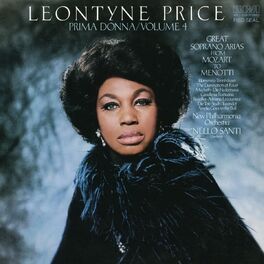 Album cover of Leontyne Price - Prima Donna Vol. 4: Great Soprano Arias from Mozart to Menotti