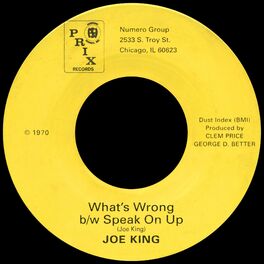 Album cover of What's Wrong b/w Speak On Up
