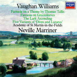 Album cover of Vaughan Williams: Tallis Fantasia; Fantasia on Greensleeves; The Lark Ascending etc.