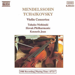 Album cover of Mendelssohn: Violin Concerto in E Minor / Tchaikovsky: Violin Concerto in D Major