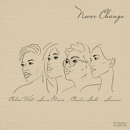 Album cover of Never change (feat. Claudia Isaki, Sonia meïra & Chelsea west)