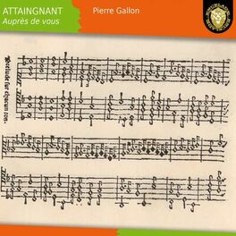 Album cover of Attaingnant: Auprès de vous