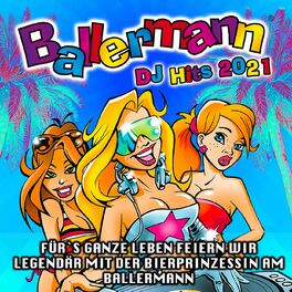 Album cover of Ballermann DJ Hits 2021 (Für's ganze Leben feiern wir Legendär mit der Bierprinzessin am Ballermann)