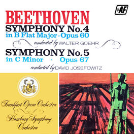 Album cover of Symphony No. 4 In B Flat Major, Op. 60 / Symphony No. 5 In C Minor, Op. 67