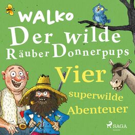 Album cover of Der wilde Räuber Donnerpups – Vier superwilde Abenteuer