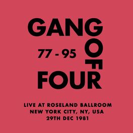 Album cover of Live at Roseland Ballroom, New York City, NY, USA - 29th Dec 1981
