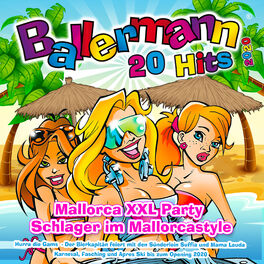 Album cover of Ballermann 20 Hits - Mallorca XXL Party Schlager im Mallorcastyle (Hurra die Gams - Der Bierkapitän feiert mit den Sünderlein Suffia und Mama Lauda Karneval, Fasching