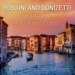 Album cover of Rossini and Donizetti: Works for Flute and Piano