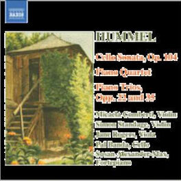 Album cover of HUMMEL: Piano Trios / Piano Quartet in G major / Cello Sonata