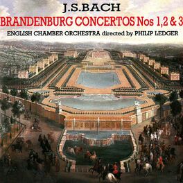 Album cover of J. S. Bach: Brandenburg Concertos Nos. 1, 2 & 3