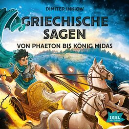 Album cover of Griechische Sagen. Von Phaeton bis König Midas
