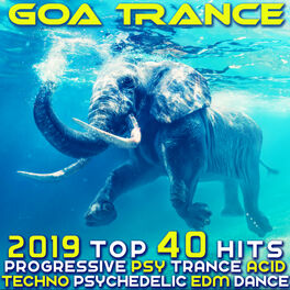 Album cover of Goa Trance 2019 - Top 40 Hits Best of Progressive PsyTrance Acid Techno Psychedelic EDM Dance