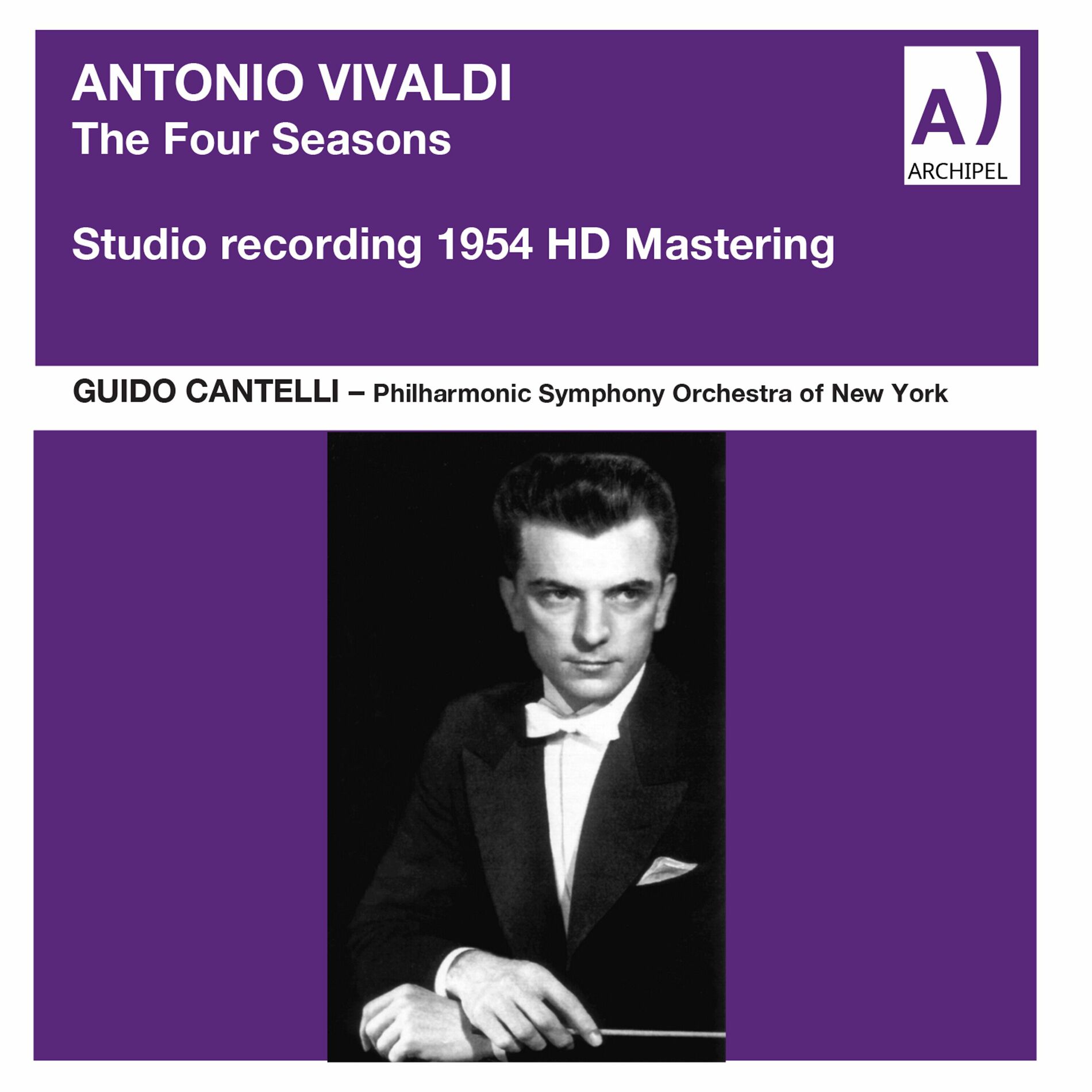 Philharmonic Symphony Orchestra of New York - Guido Cantelli conducts  Vivaldi Four seasons the famous Studio recording in Hd Mastering: letras y  canciones | Escúchalas en Deezer