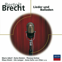 Album cover of Brecht: Lieder und Balladen