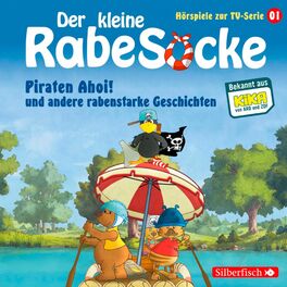 Album cover of Piraten Ahoi!, Die Fußballwaldmeisterschaft, Das goldene Amulett (Der kleine Rabe Socke - Hörspiele zur TV Serie 1)