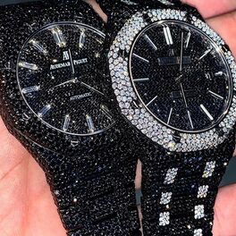 ap black diamond watch