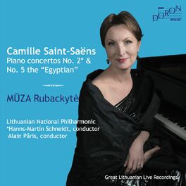 Album cover of Saint-Saëns: Piano Concertos Nos. 2 & 5 (Great Lithuanian Live Recordings)