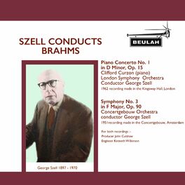 Album cover of Szell Conducts Brahms