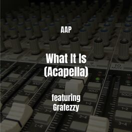 Album cover of What It Is (Acapella)