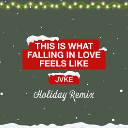 Album cover of this is what falling in love feels like (Holiday Remix)