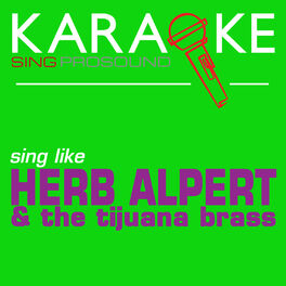 Album cover of Karaoke in the Style of Herb Alpert & The Tijuana Brass