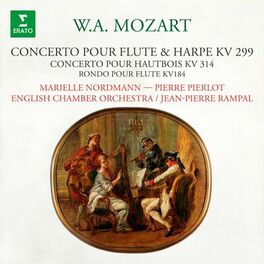 Album cover of Mozart: Concerto pour flûte et harpe, Concerto pour hautbois & Rondo pour flûte et orchestre