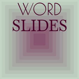 Album cover of Word Slides