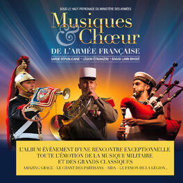 Album cover of Musiques et chœur de l'Armée française