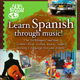 Album cover of Learn Spanish Through Music