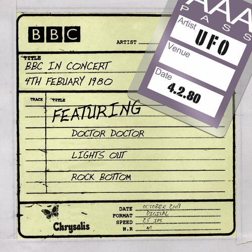 UFO - BBC in Concert (4 February 1980): lyrics and songs