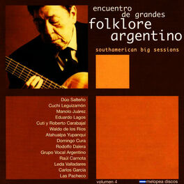 Album cover of Encuentro de Grandes Folklore Argentino