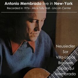 Album cover of Antonio Membrado Live in New-York