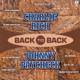 Album cover of Back To Back - Charlie Rich & Johnny Paycheck