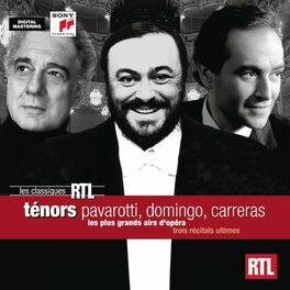 Album cover of Tenors - Pavarotti, Domingo, Carreras