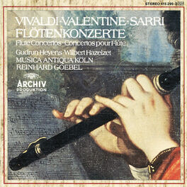 Album cover of Vivaldi / Valentine / Sarri: Flute Concertos