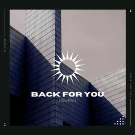 Album cover of Back for You
