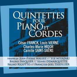Album cover of Quintettes pour piano et cordes