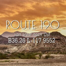 Album cover of Route 190: Von West nach Ost