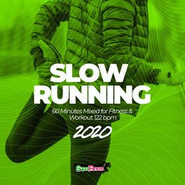 Album cover of Slow Running 2020: 60 Minutes Mixed for Fitness & Workout 122 bpm