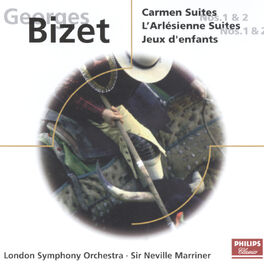 Album cover of Bizet: Carmen Suites/L'Arlesienne Suites/Jeux d'enfants