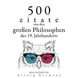 Album cover of 500 Zitate von den großen Philosophen des 19. Jahrhunderts (Sammlung bester Zitate)