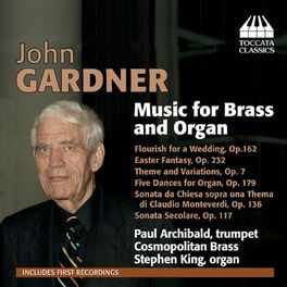 Album cover of Gardner: Music for Brass and Organ