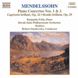 Album cover of Mendelssohn: Piano Concertos Nos. 1 and 2 / Capriccio Brillant / Rondo Brillant