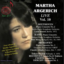 Album cover of Martha Argerich Live, Vol. 10