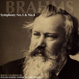 Album cover of Brahms: Symphony No. 3 & Symphony No. 4