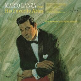 Album cover of Mario Lanza Sings His Favorite Arias