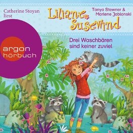 Album cover of Liliane Susewind - Drei Waschbären sind keiner zu viel (Ungekürzte Lesung mit Musik)