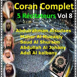Album cover of Coran complet 5 récitateurs, vol. 8
