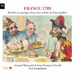 Album cover of France 1789: Révolte en musique d'un sans-culotte & d'un royaliste